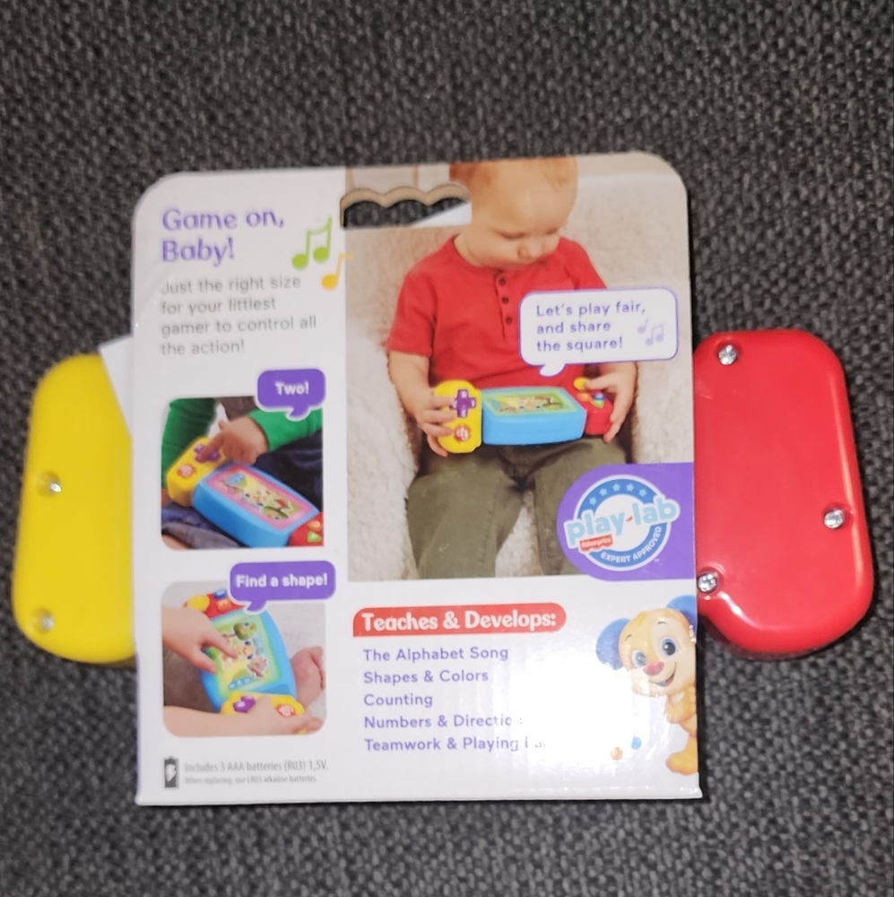 Fisher-Price Laugh & Learn Twist & Learn Gamer Pretend Video Game Learning Toy - Picture 2 of 8